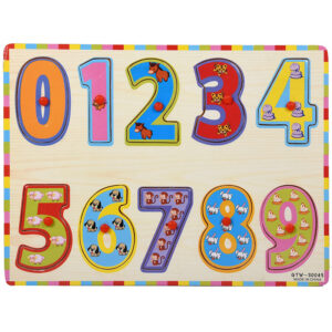 Product image for  Number Shape Puzzle Plastic Puzzle Baby Toys Home Décor 16