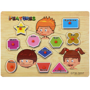 Product image for  Number Shape Puzzle Plastic Puzzle Baby Toys Home Décor 20