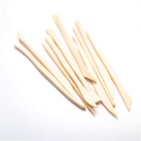 Product image for  Plastic Clay Tools Suit 10-piece Set Art Supplies Home Décor 9